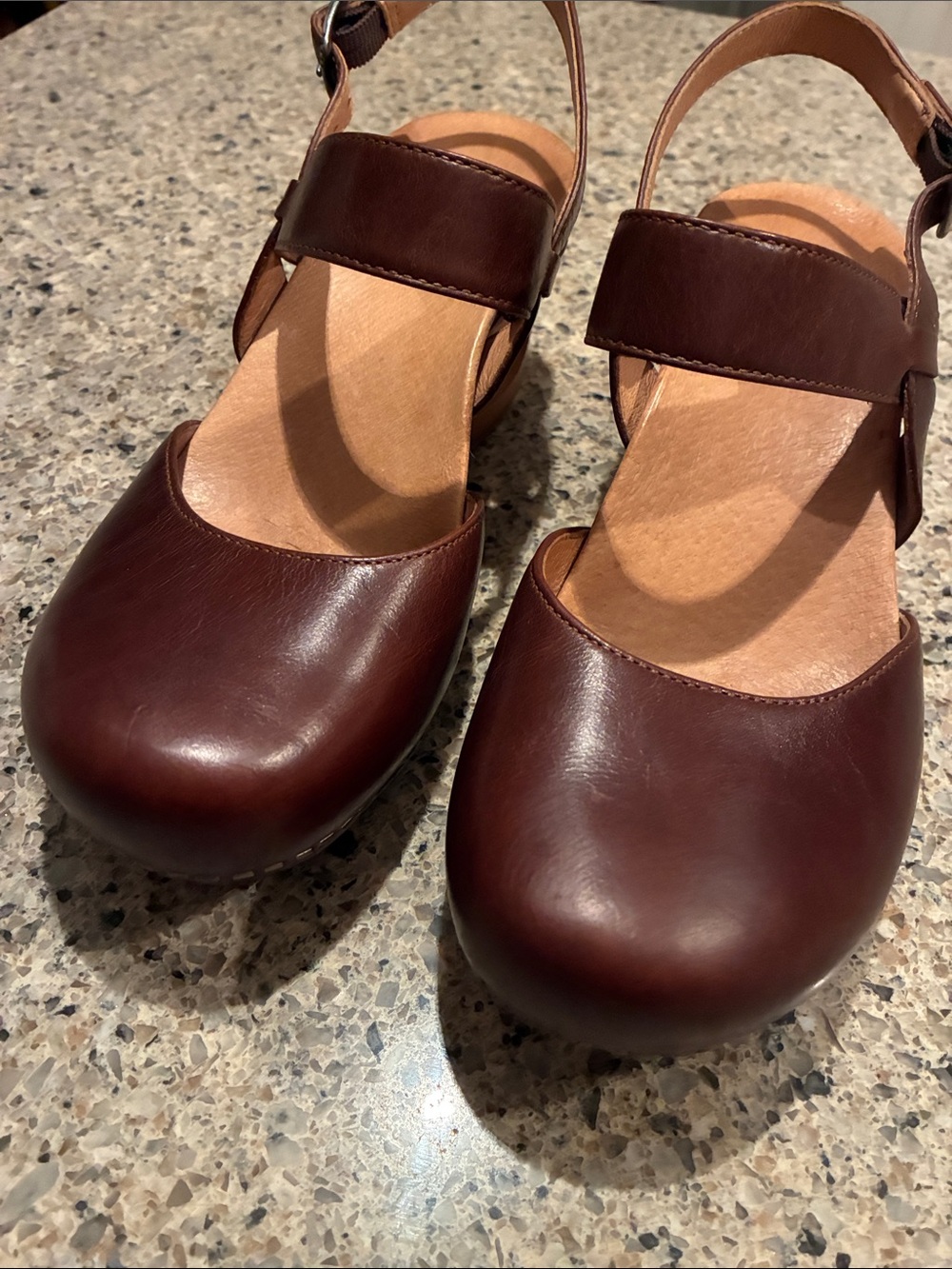 Dansko Taci Mary Jane Leather Clog Womems 36 - Picture 5 of 11